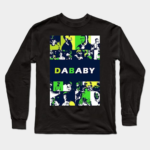 DABABY MERCH VTG Long Sleeve T-Shirt by Birsencavus